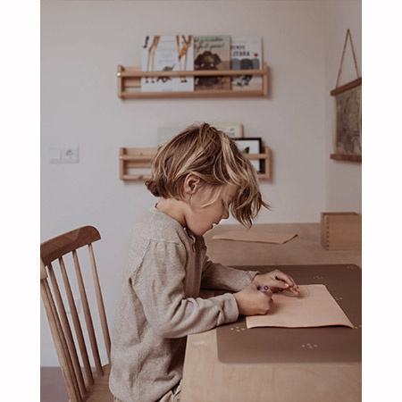 EEVEVE Deskmat Dotted - Autumn Gold, 70x44 cm