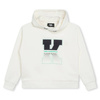 KARL LAGERFELD Boys hooded sweatshirt with logo print