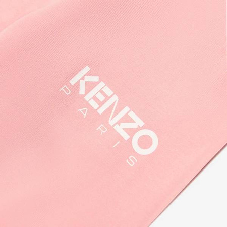 KENZO Kids Girls navy printed leggings