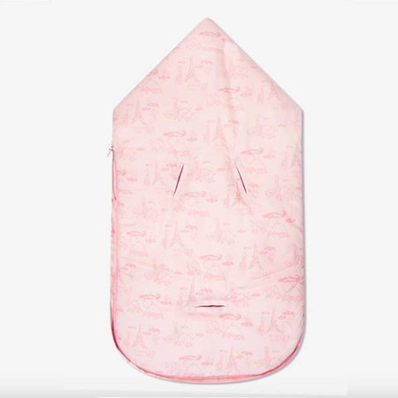 KENZO Kids Baby girls organic cotton sleeping nest pastel pink