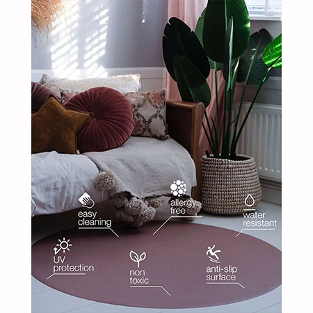 EEVEVE Splat mat - Powderblush