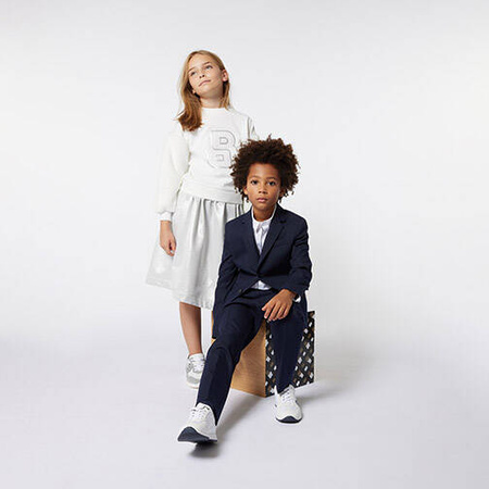 BOSS Kids Boys two-piece navy suit
