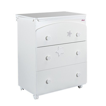 PICCI STELLA Komoda dziecięca z wanienką i przewijakiem