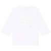 KARL LAGERFELD Kids Baby Girls White Elegant Organza Dress