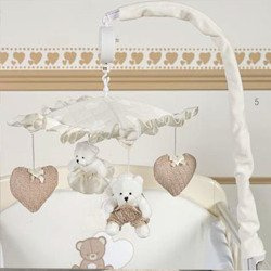 PICCI NANNY Carousel with Music Box Cream