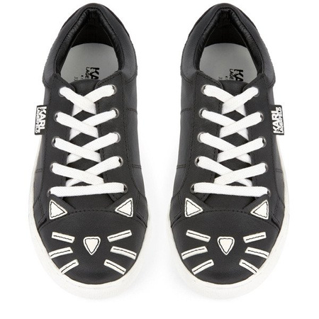 KARL LAGERFELD KIDS Tenisówki skórzane