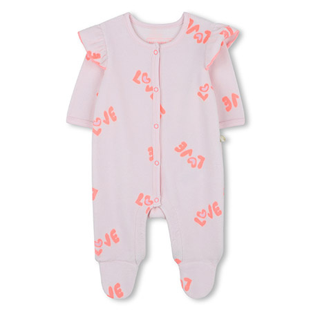 Billieblush Baby Romper and Bib Gift Set