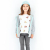 KENZO Kids T-shirt dziewczęcy z nadrukiem