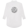 KARL LAGERFELD KIDS Girls cotton shirt in white