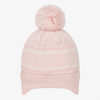 KENZO Kids Baby Girls Pom Pom hat