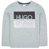 BOSS KIDS T-shirt chłopięcy z długim rękawem