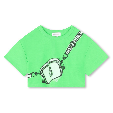 THE MARC JACOBS Girls short sleeve t-shirt with snapshots print