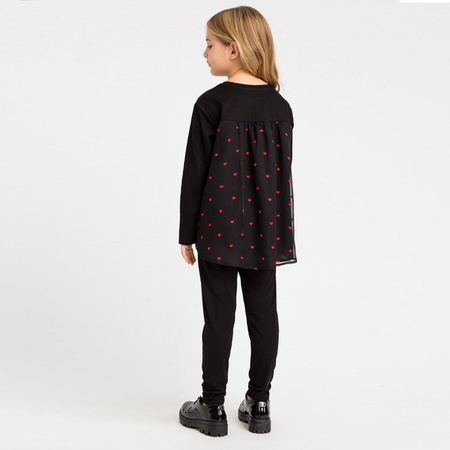 TWINSET Girls black leggings