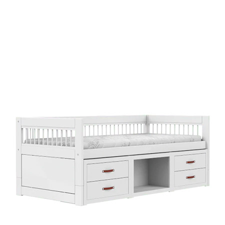 LIFETIME Kidsrooms Breeze Kid's Cabin bed with drawers and storage