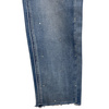 TWINSET Girls blue jeans with rhinestones