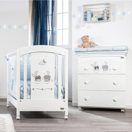  PICCI Lollipop Łóżeczko dziecięce białe