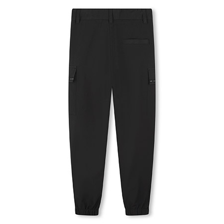 HUGO Kids Boys black cargo pants 