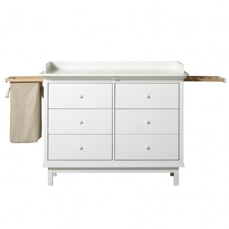 OLIVER FURNITURE Torba na brudną odzież do komody dziecięcej Seaside