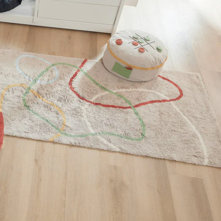 LIFETIME Kidsrooms Дитячий прямокутний килим ручної роботи "Олімпійські мрії"