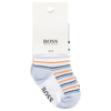 BOSS Kids Skarpety niemowlęce dla chłopca 2 pary niebiesko-granatowe