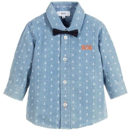 BOSS Kids Koszula z muszką
