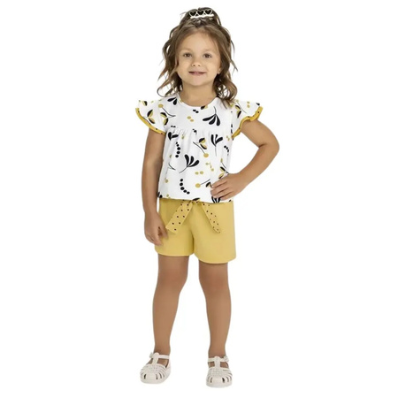 LILI GAUFRETTE Girl's top and shorts set 