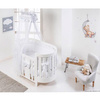 PICCI Dream Baby oval crib with beige application
