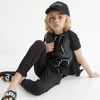 KARL LAGERFELD Kids Spodnie dziecięce dresowe z nadrukiem logo czarne