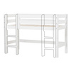 Hoppekids ECO Luxury low bunk bed with straight ladder 70x160 cm