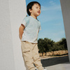 BOSS Kids Boys trousers with pockets, sand