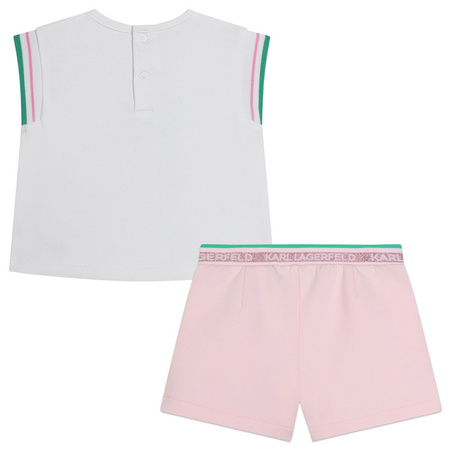KARL LAGERFELD Baby girls top and shorts set