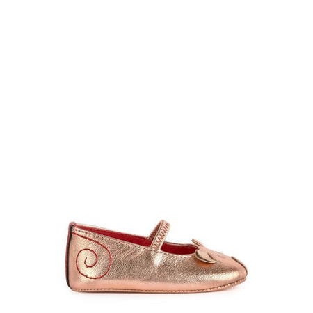 THE MARC JACOBS Balerinki niemowlęce dla dziewczynki pre-walker złote