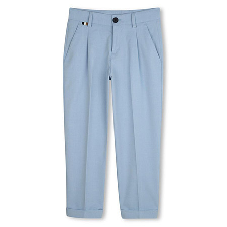 BOSS Kids Boys two-piece suit, light blue