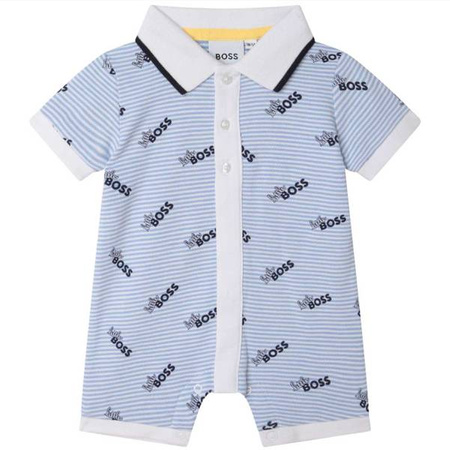 BOSS Kids Baby boys pale blue shortie