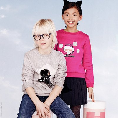 KARL LAGERFELD Kids Bluza z długim rękawem