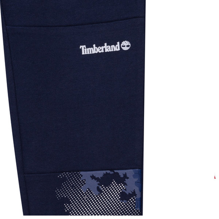 TIMBERLAND Spodnie chłopięce dresowe granatowe