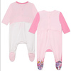 THE MARC JACOBS Girls pink and white babygrows (2 packs)