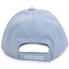 KENZO Kids Czapka dziewczęca z daszkiem błękitna