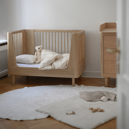 We Are Bitte Nature Baby Bed, Oak