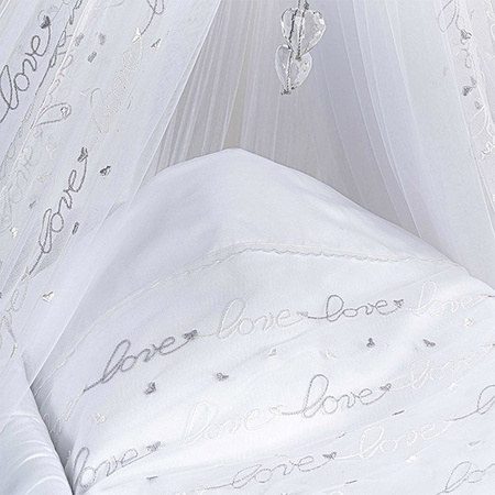 PICCI Sleepy Komplet pościeli  z tiulu do kołyski 