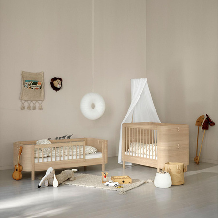 OLIVER FURNITURE WOOD MINI+ JUNIOR BED, OAK