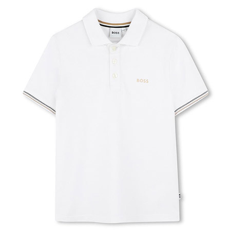 BOSS KIDS Boys short sleeves polo shirt