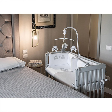 PICCI Łóżeczko dziecięce convertible białe