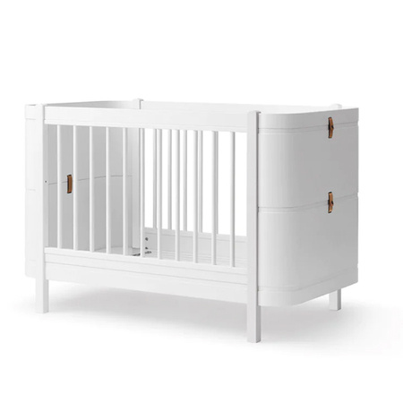  OLIVER FURNITURE Łóżeczko dziecięce Wood MINI white + pakiet junior do 9 lat