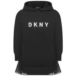 DKNY Girls hooded dress