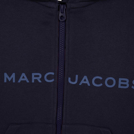 THE MARC JACOBS Bluza chłopięca z kapturem granatowa