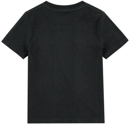 THE MARC JACOBS T-shirt chłopięcy z krótkim rękawem czarny z okrągłymi naszywkami