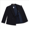 BOSS Kids Boys two-piece navy striped suit