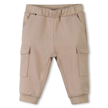 BOSS Kids Boys trousers with pockets, sand