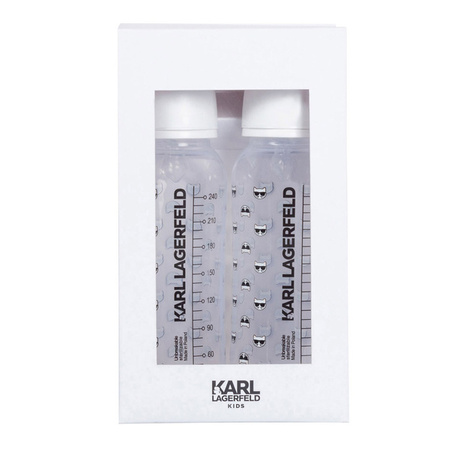 KARL LAGERFELD Kids Butelki do karmienia dla niemowlaka 2 sztuki